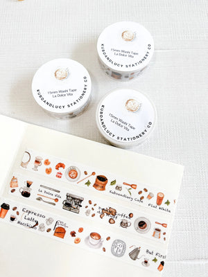 Kuboandlucy Stationery Co. - La Dolce Vita Washi Tape