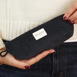De La Mur Line US Inc. - Corduroy Pencil Case - Black