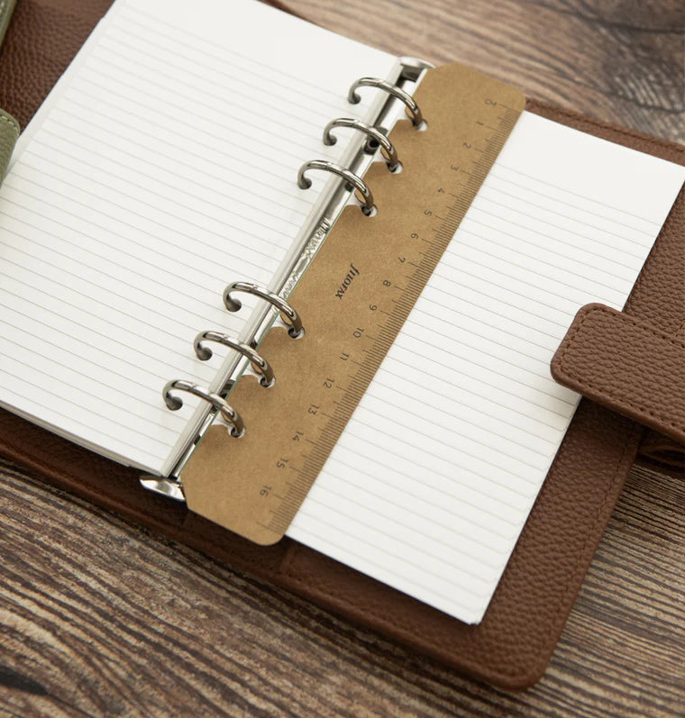 Filofax Bible Size Refill File System Organizer - Mocha