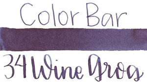 Ishimaru Color Bar Ink - Wine Grog #34