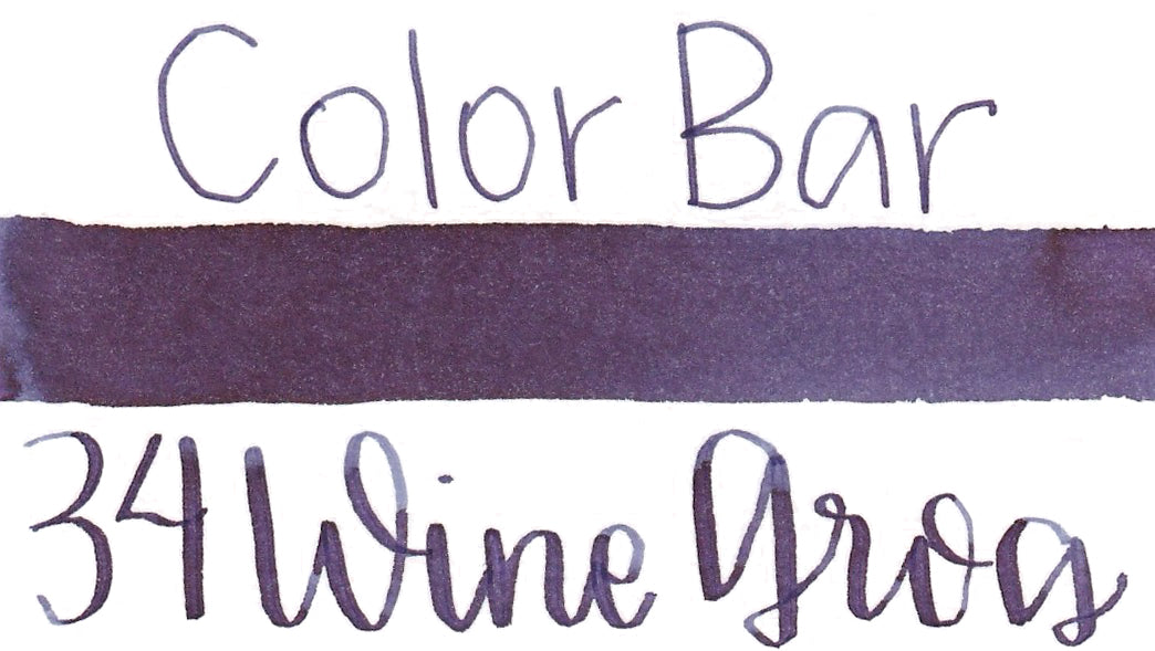 Ishimaru Color Bar Ink - Wine Grog #34