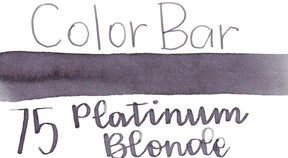 Ishimaru Color Bar Ink - Platinum Blonde #75