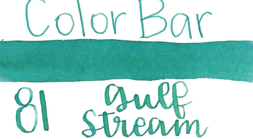 Ishimaru Color Bar Ink - Gulf Stream #81