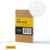 LOCHBY - Tomoe River Notebook A7 Dot Grid (4 Pack)