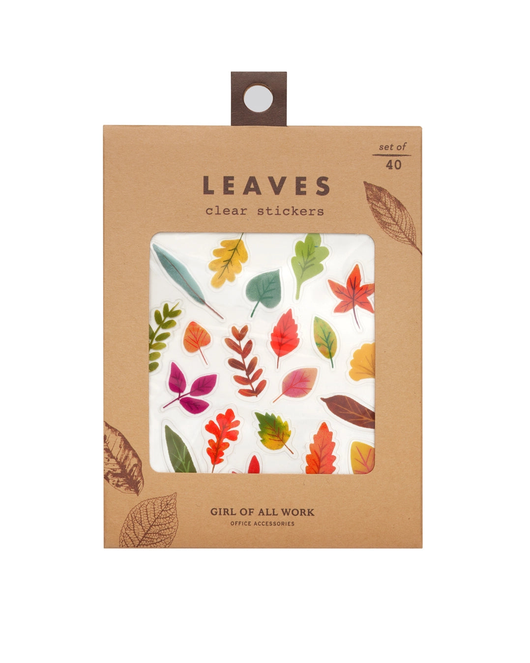 Girl of All Work - Leaves Wildlands Stickers