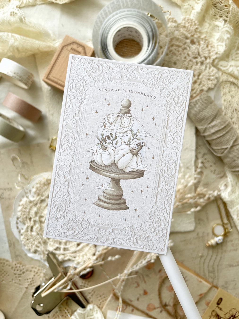 Leelajournals Whimisical Journaling Card