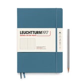 Leuchtturm1917 B5 Composition Hardcover Notebook - Stone Blue