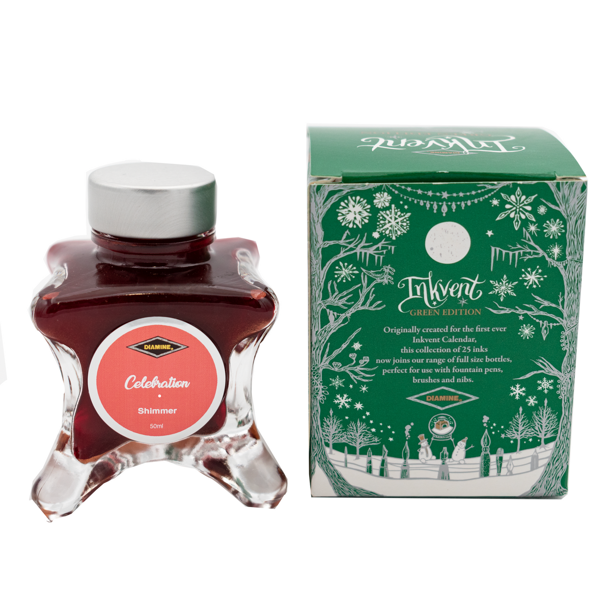Diamine Green Edition Shimmer Ink -  Celebration