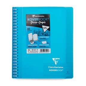Clairefontaine  A5 Side Wirebound Sketch Notebook