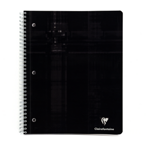 Clairefontaine Classics A4 Side Wirebound Notebook-Lined (3-Hole Punch)