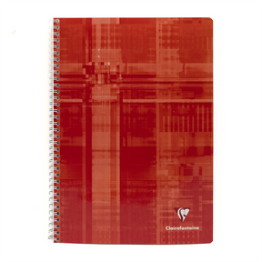 Clairefontaine Classics A4 Side Wirebound Notebook- French Ruled