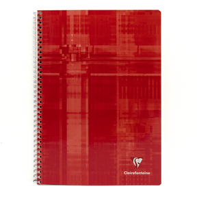 Clairefontaine Classics A4 Side Wirebound Notebook- Lined (50 Sheets)