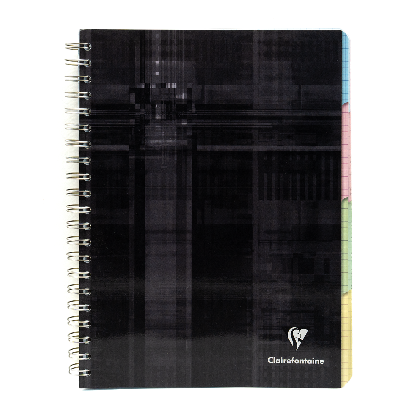 Clairefontaine Classics A4 Side Wirebound 4-Subject Notebook- Graph