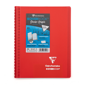 Clairefontaine  A5 Side Wirebound Sketch Notebook