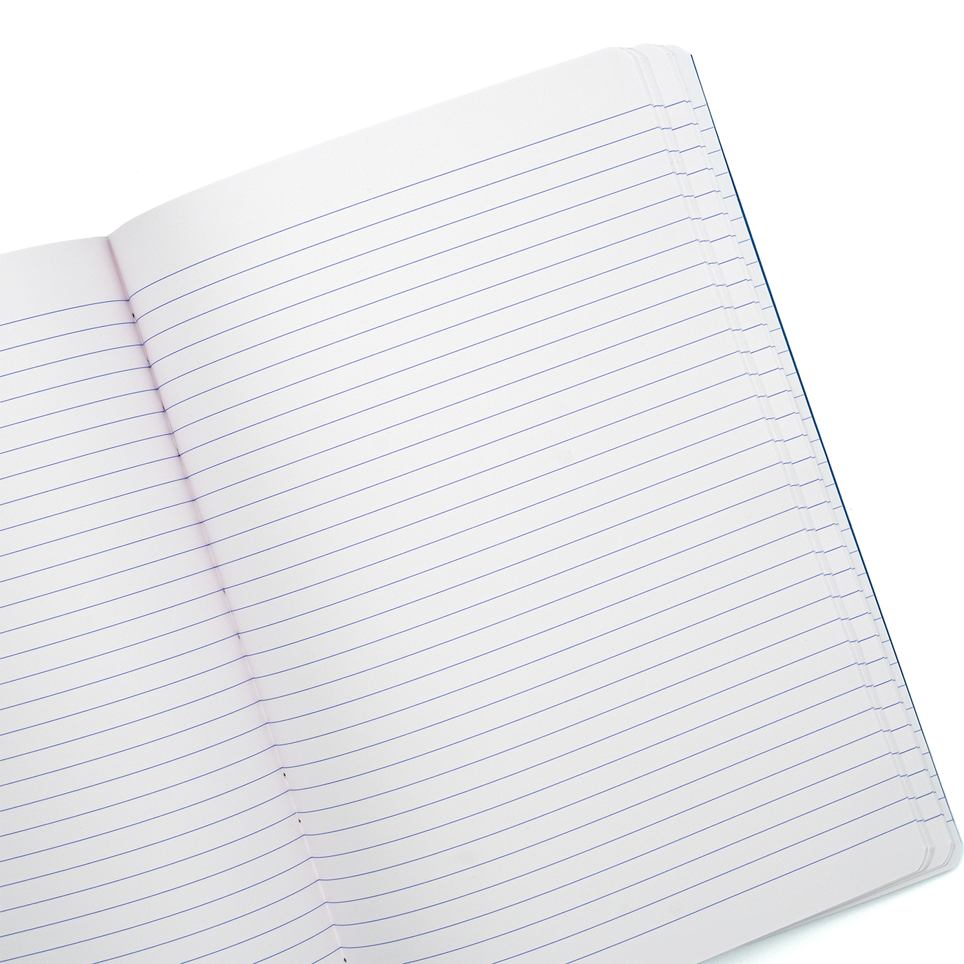 Clairefontaine Basics A4 Side Clothbound Notebook- Green, Lined