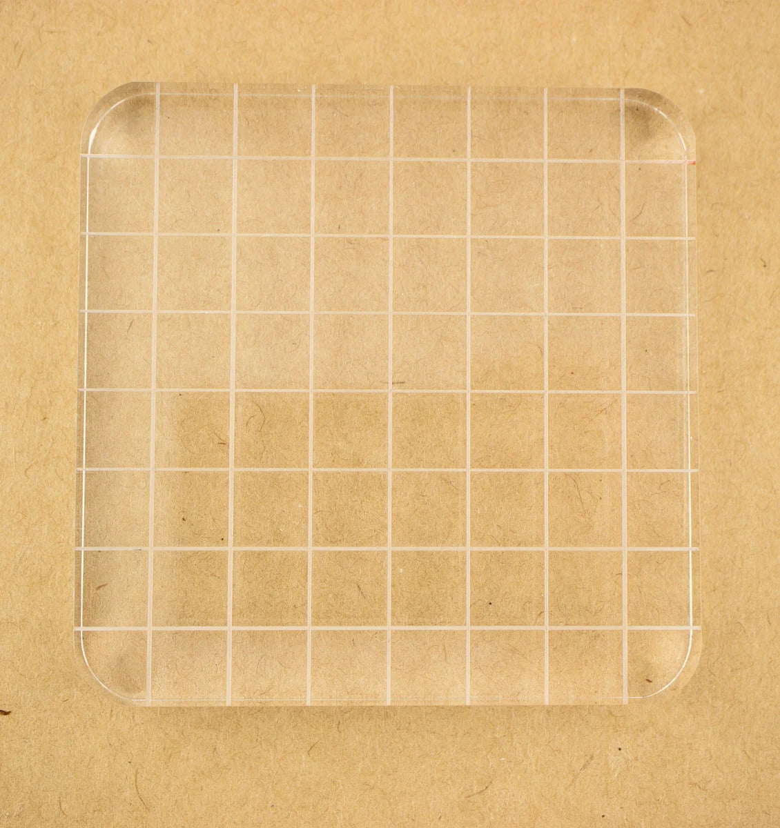 The Well Appointed Desk - Clear Acrylic Stamp Mounting Block