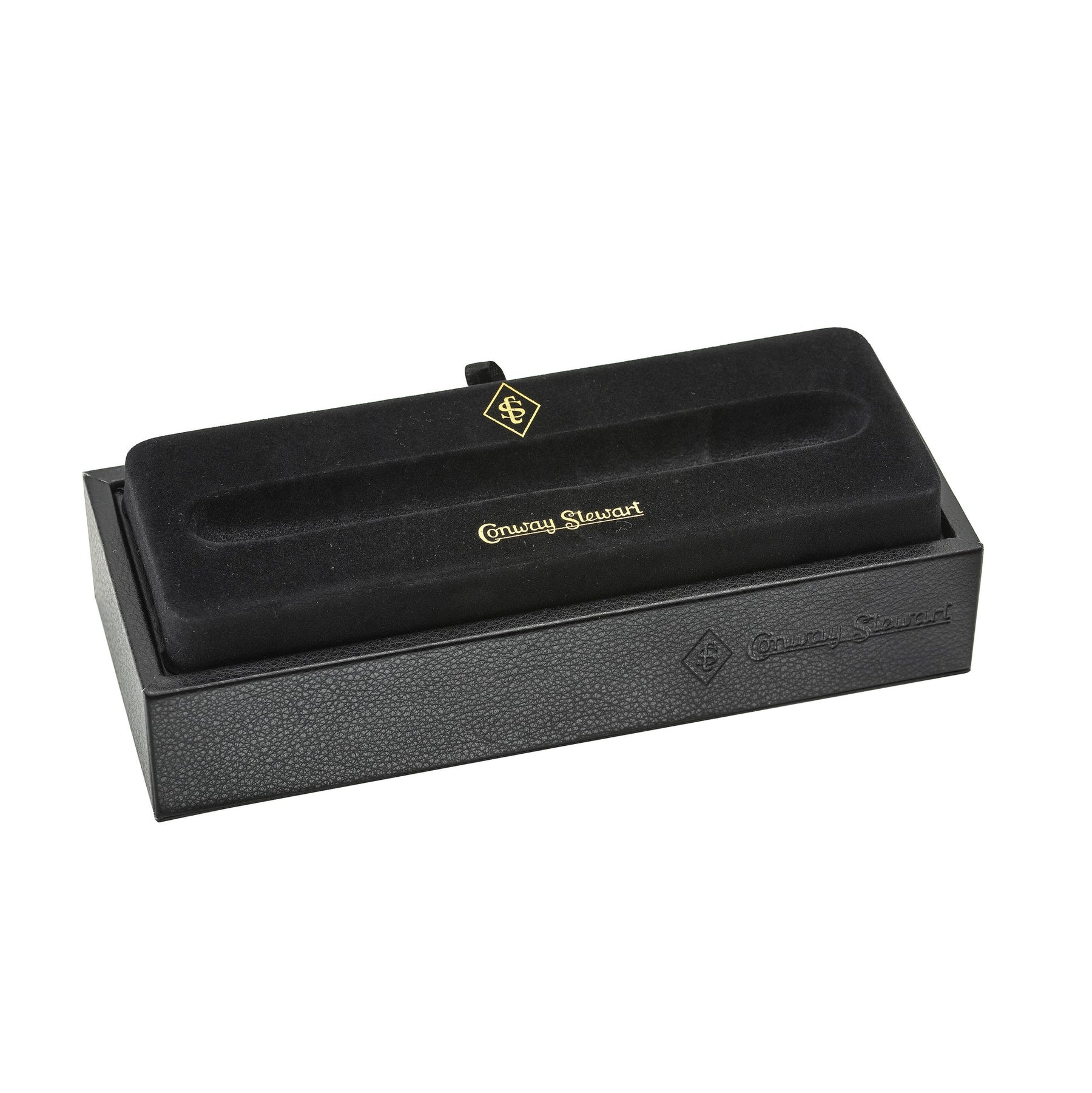 Conway Stewart Churchill - Volcano with Gold Trim