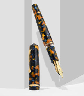 Leonardo Momento Zero Grande 2.0 Crepuscolo Marino Gold #8 nib