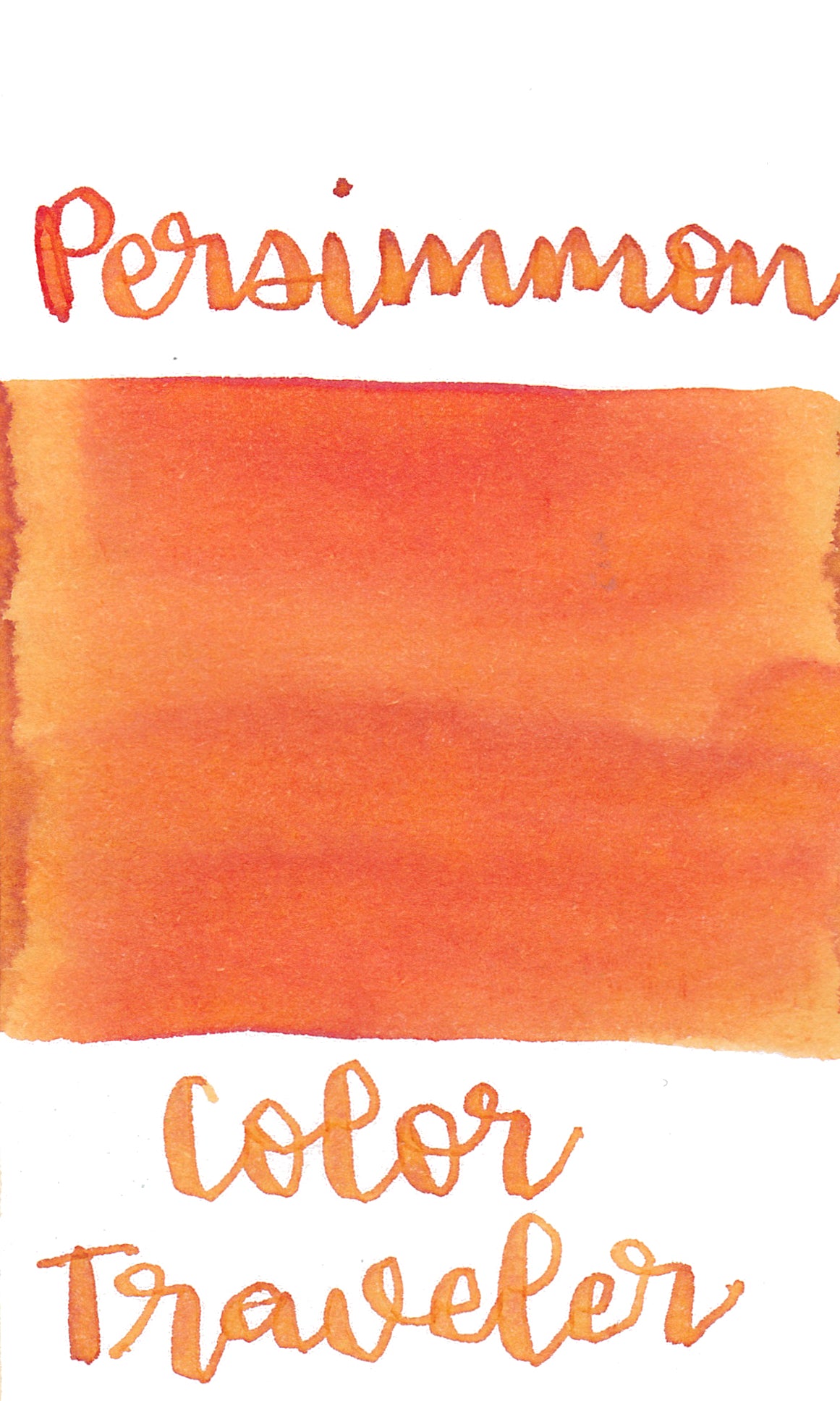 Color Traveler Saijo Persimmon Ink