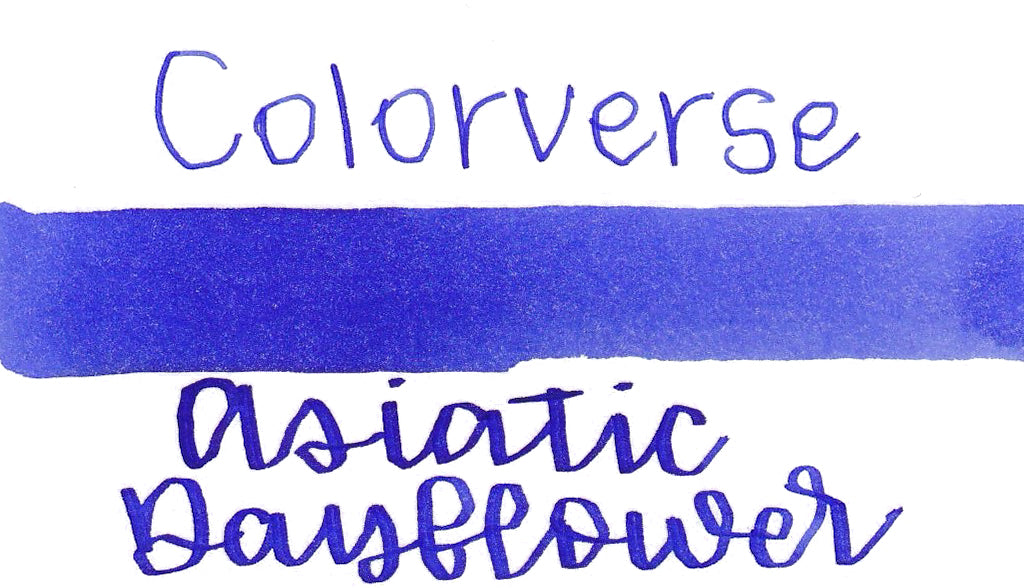 Colorverse Korea Wildflower Series Ink #70 Asiatic Dayflower