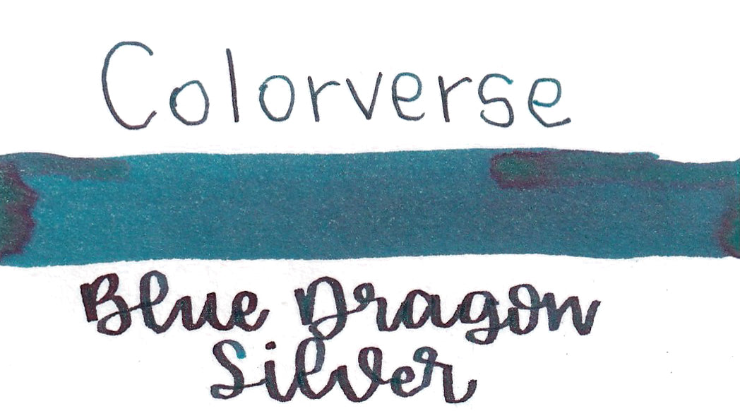 Colorverse 2024 Special Series Ink Blue Dragon Glistening Silver