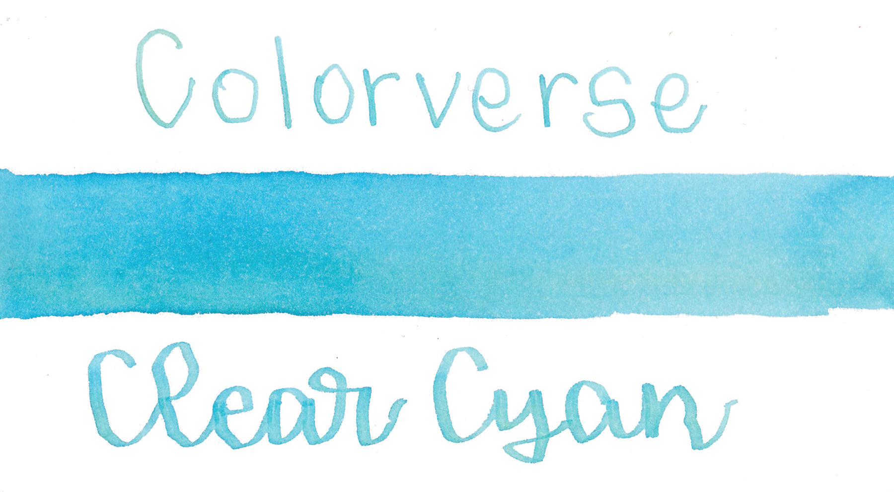 Colorverse Project No. 007 Clear Cyan