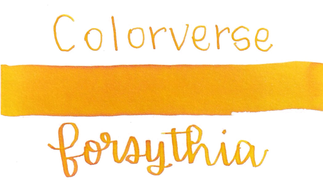 Colorverse Korea Wildflower Series Ink #65 Forsythia