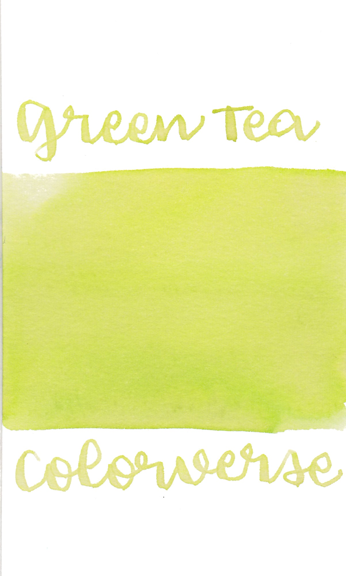 Colorverse Korea Special Series Ink #50 Green Tea