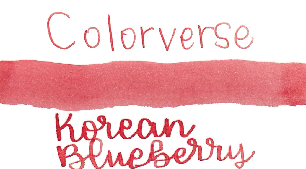 Colorverse Korea Wildflower Series Ink #69 Korean Blueberry