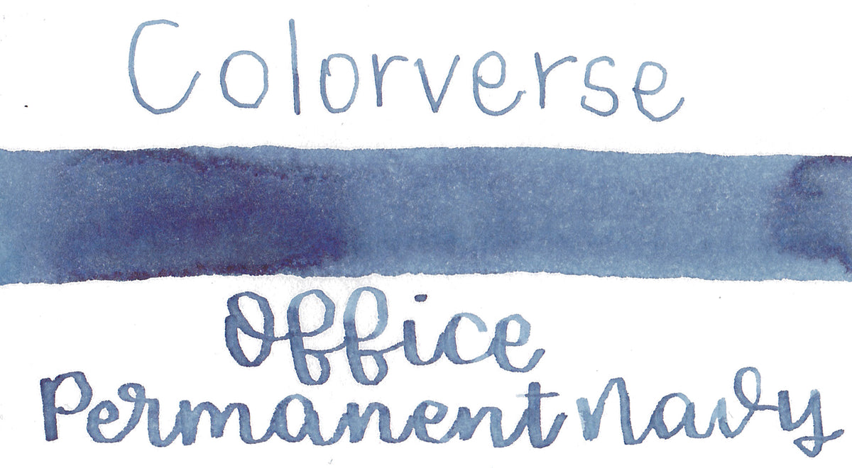 Colorverse Office Series Permanent Navy Blue