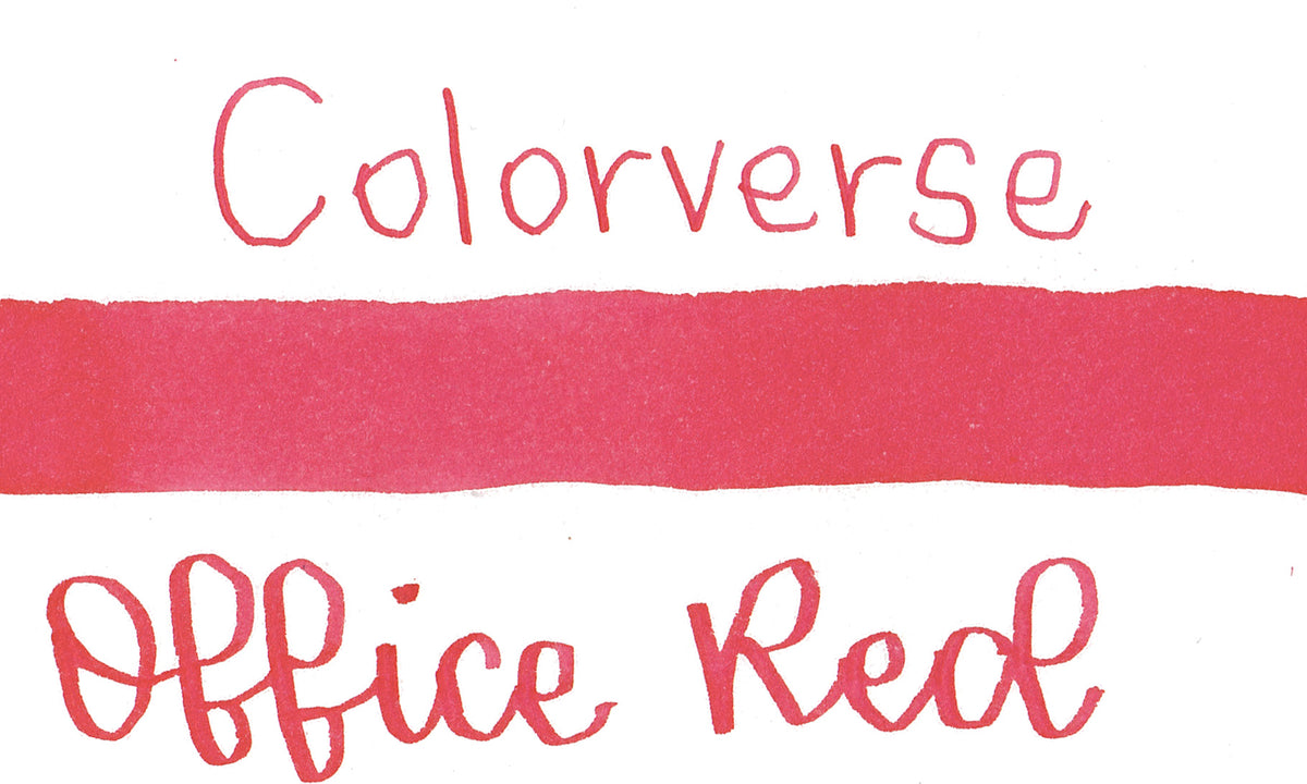 Colorverse Office Series Red