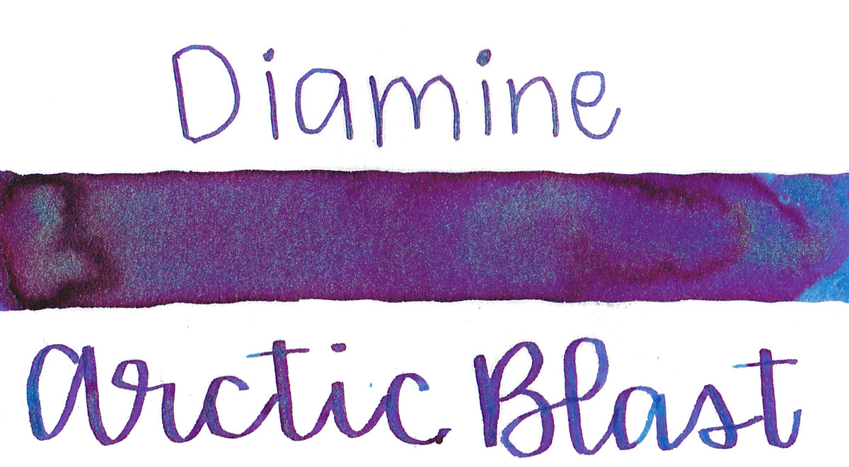 Diamine Green Edition Chameleon & Sheen Ink - Arctic Blast