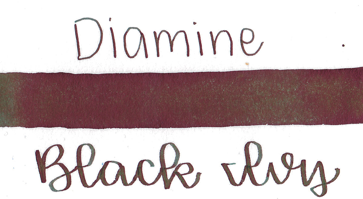 Diamine Red Edition Black Ivy Sheen