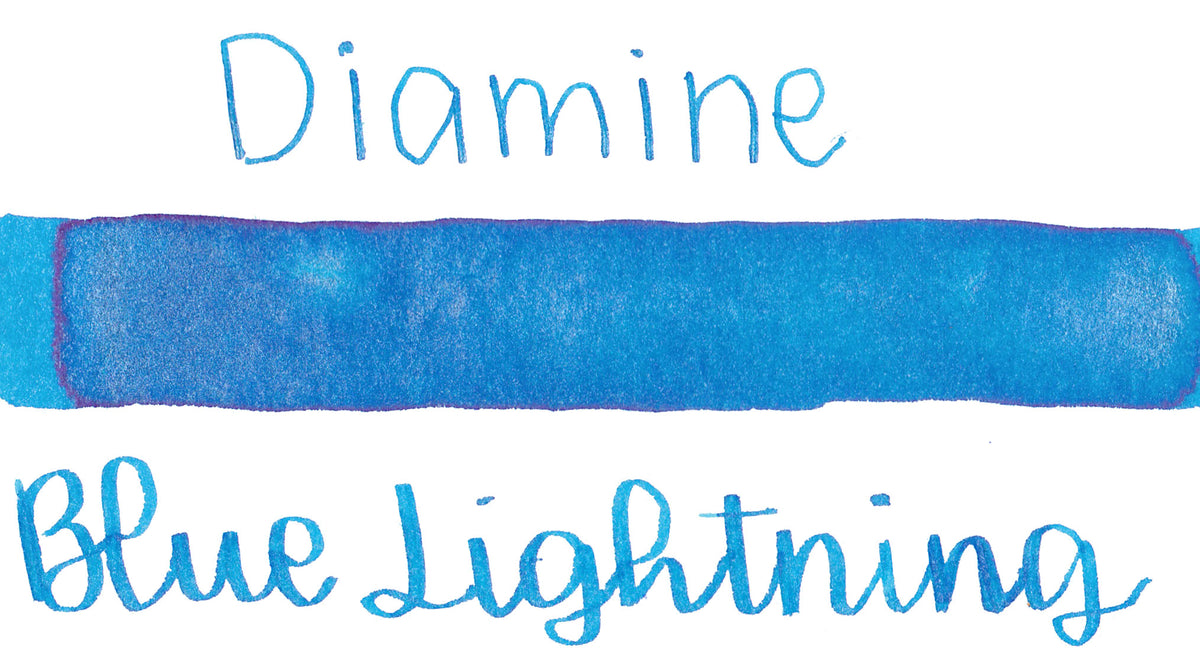 Diamine Shimmer-tastic Blue Lightning