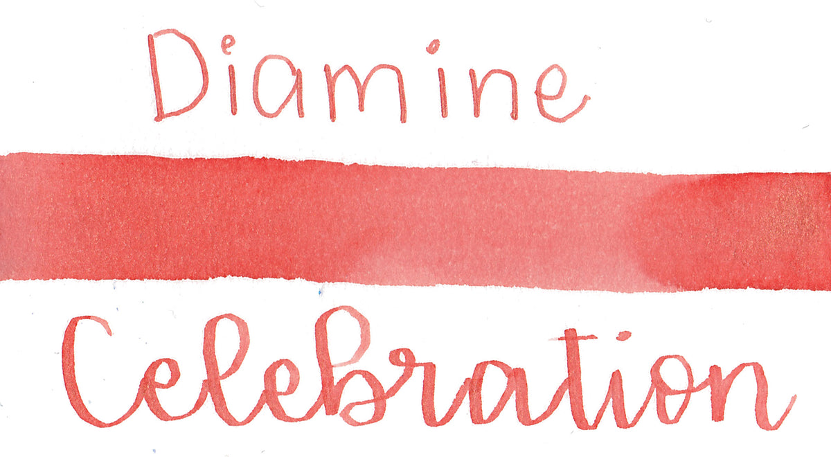 Diamine Green Edition Shimmer Ink -  Celebration