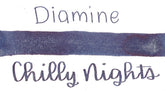 Diamine Black Edition - Chilly Nights Shimmer Ink