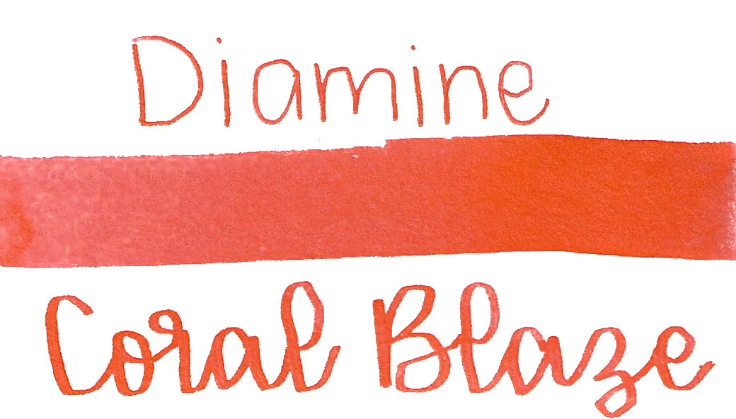 Diamine Forever Ink Coral Blaze