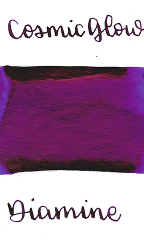 Diamine Black Edition Cosmic Glow Sheening Ink