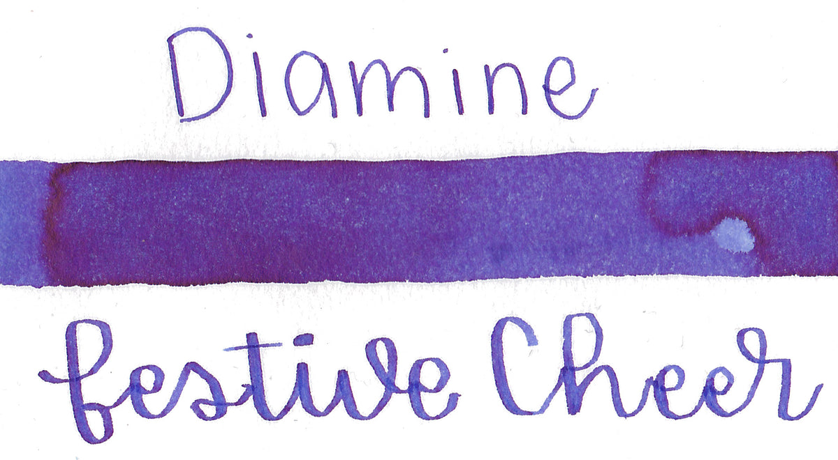 Diamine Blue Edition Festive Cheer Sheen