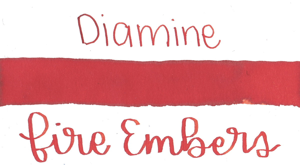 Diamine Blue Edition Fire Embers