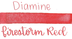 Diamine Shimmer-tastic Firestorm Red