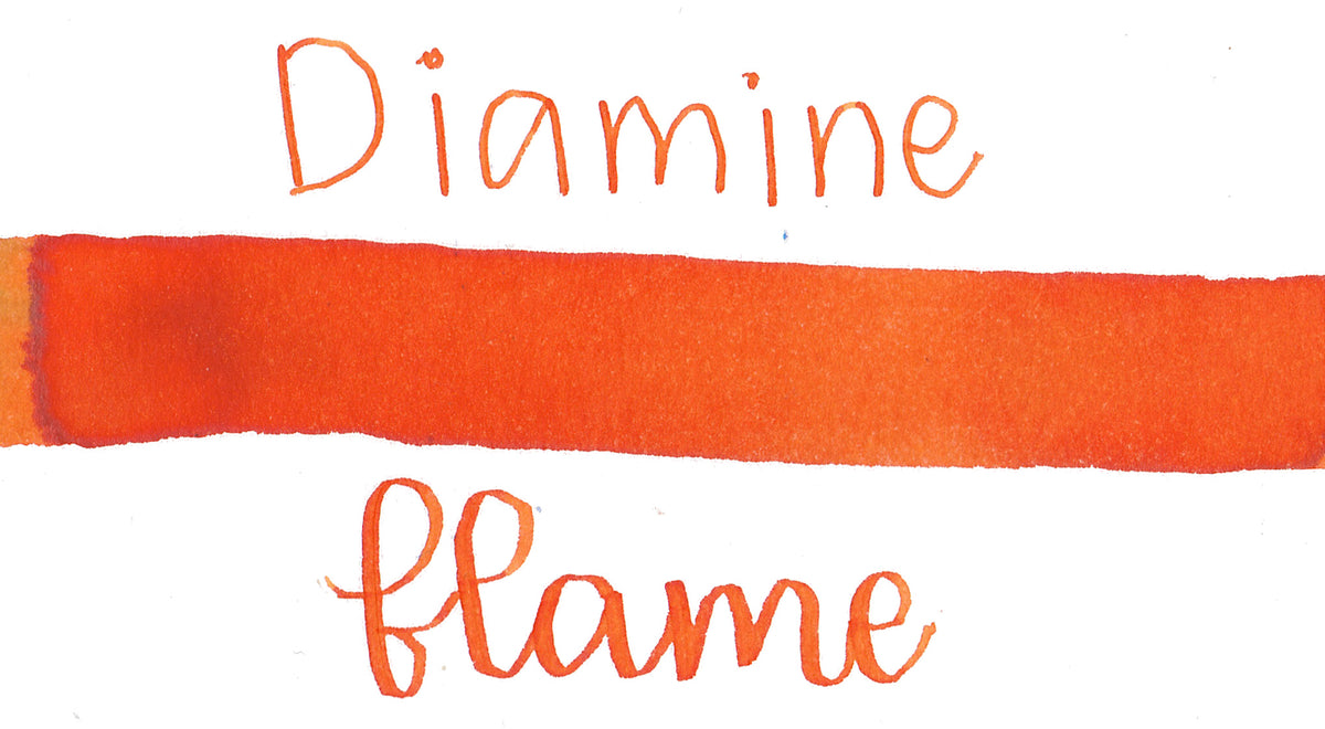 Diamine Green Edition Standard Ink - Flame