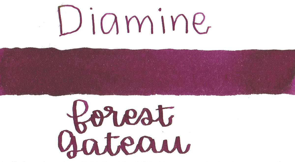 Diamine Black Edition Forest Gateau Scented Ink