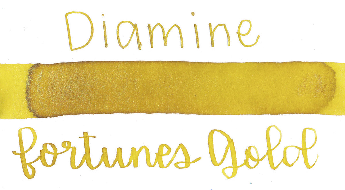 Diamine Purple Edition Chameleon Fortunes Gold