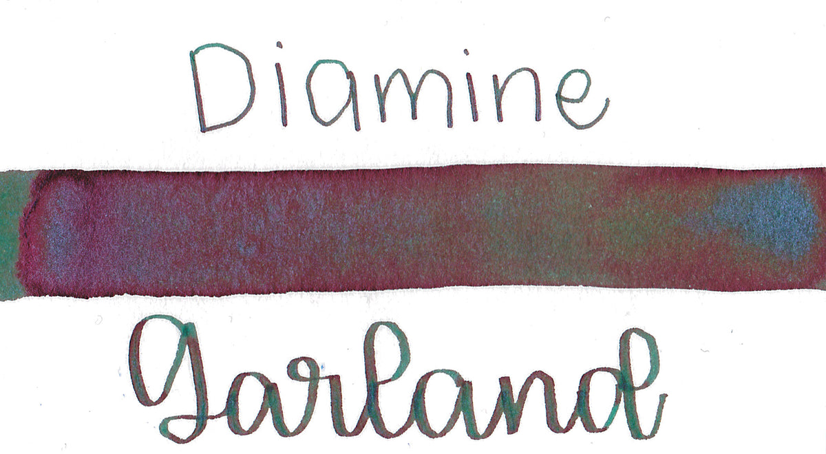 Diamine Red Edition Garland Shimmer & Sheen