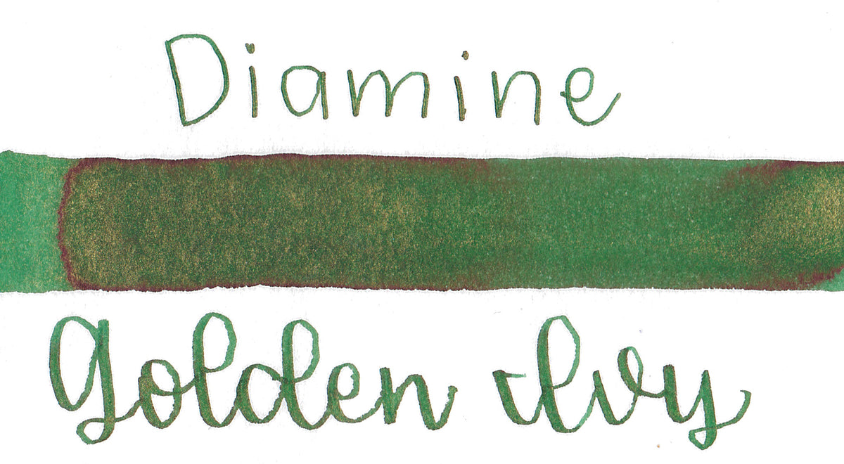 Diamine Shimmer-tastic Golden Ivy