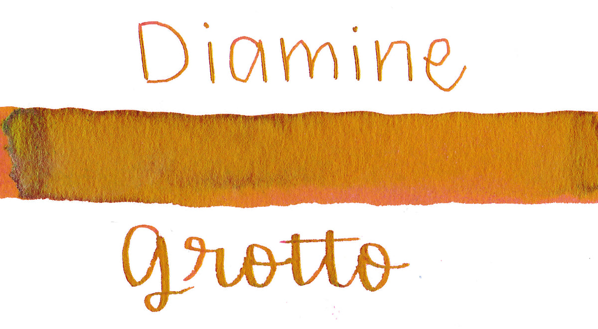 Diamine Black Edition Grotto Sheening Ink