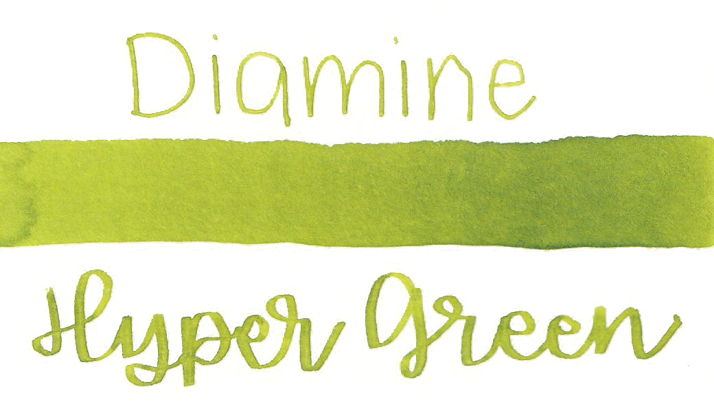 Diamine Forever Ink Hyper Green