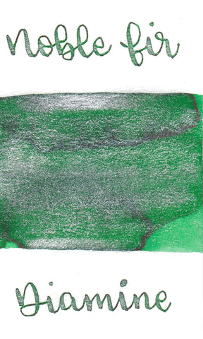 Diamine Black Edition Noble Fir Shimmer Ink