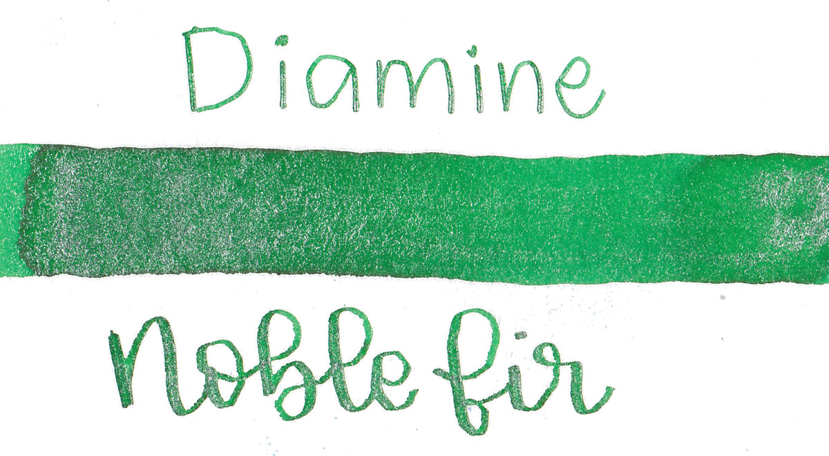 Diamine Black Edition Noble Fir Shimmer Ink